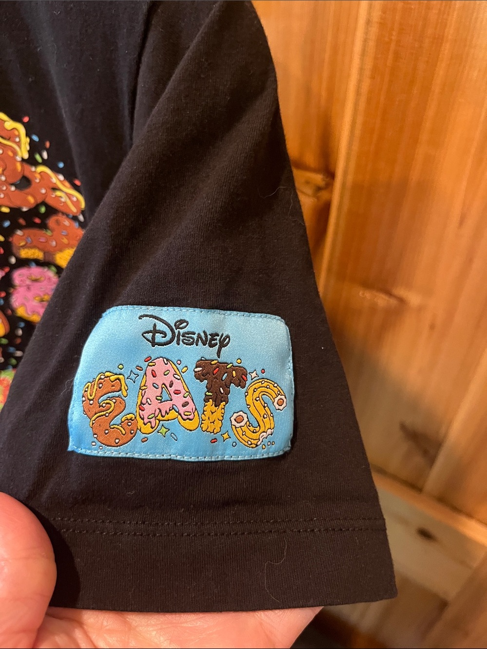 Disney Eats Black Tee with Colorful Snack Mickey Graphic - Picture 5 of 8